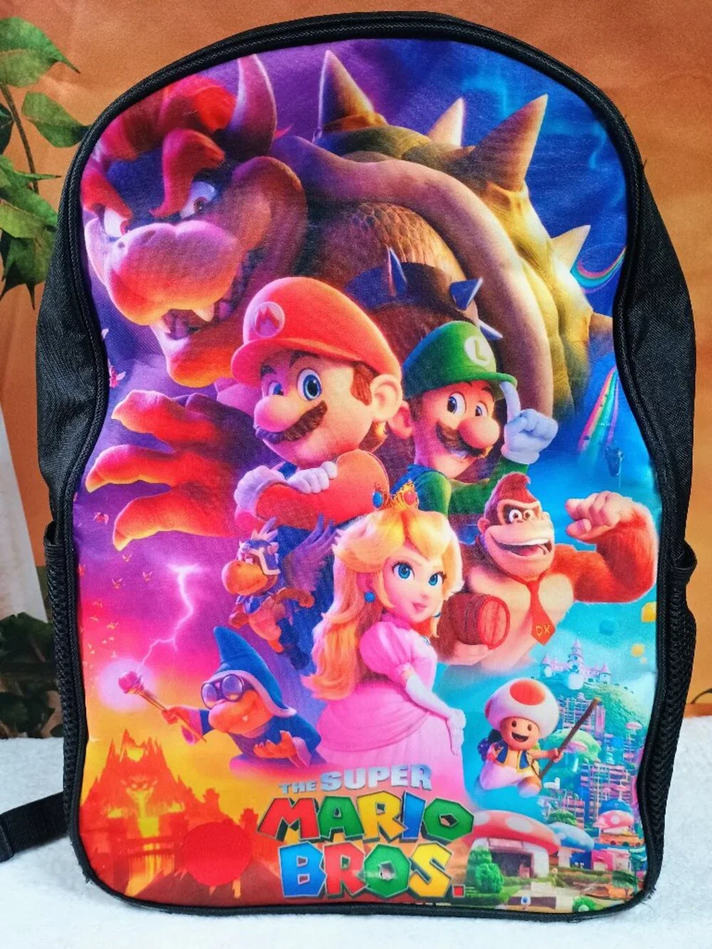 MIX Kids Bundle-3-pc Super Mario Bros Movie School Set Backpack Lunchbox Pencil